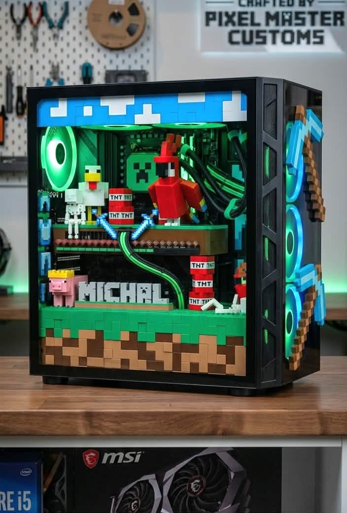 Pixel Art Workstation PC 3